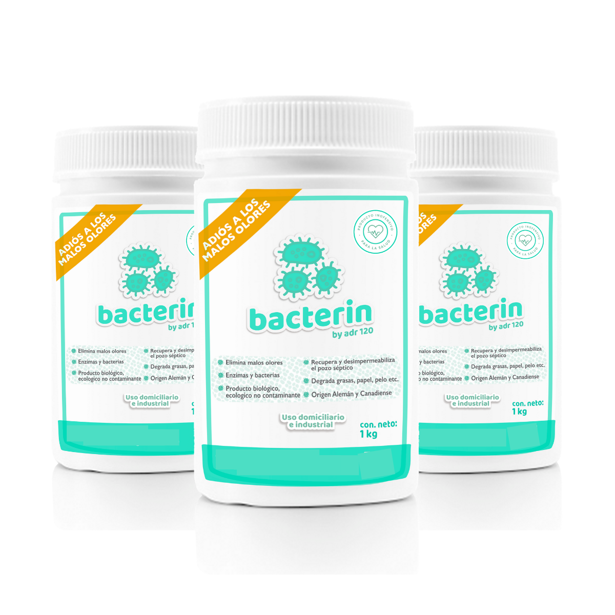 Kit SOS: Bacterias Para Destapar Pozo y Fosas Sépticas (3kg)