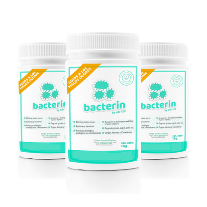 Kit SOS: Bacterias Para Destapar Pozo y Fosas Sépticas (3kg)